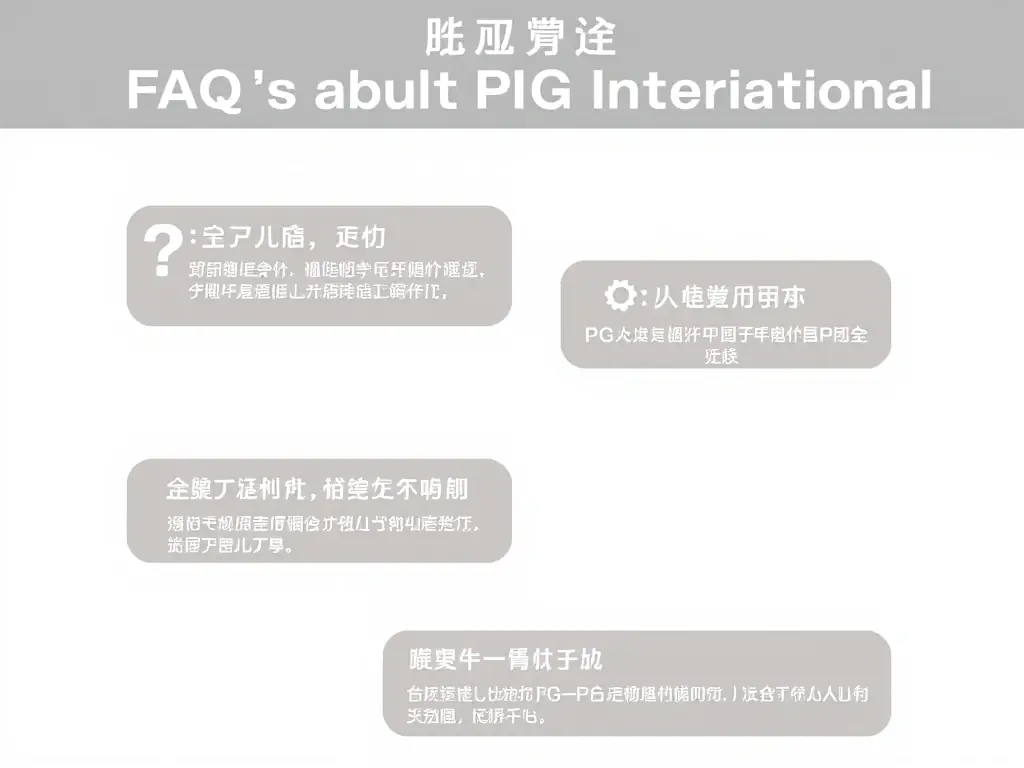 A visually appealing graphic representing the FAQ section, featuring icons and concise text snippets addressing common questions about mile米乐 and its services. The graphic should convey clarity, transparency, and a commitment to user satisfaction.